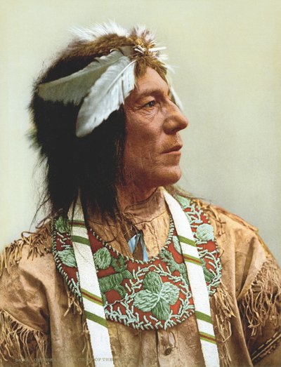 Obtossaway, an Ojibwa Chief by Unknown